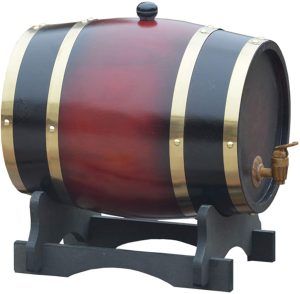 barril de bebida madera dispensador 5L